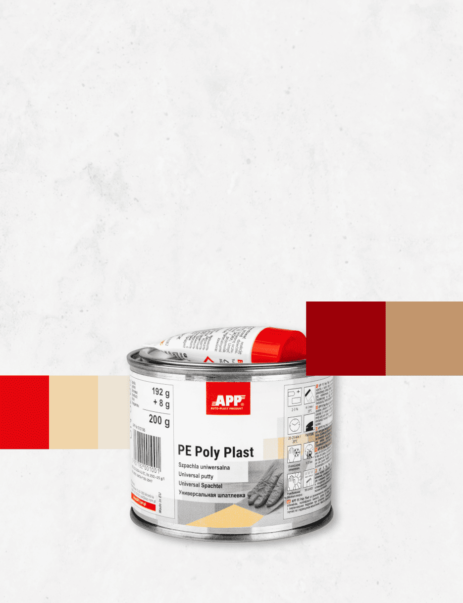 MASTIC CARROSSERIE APP PE POLY PLAST